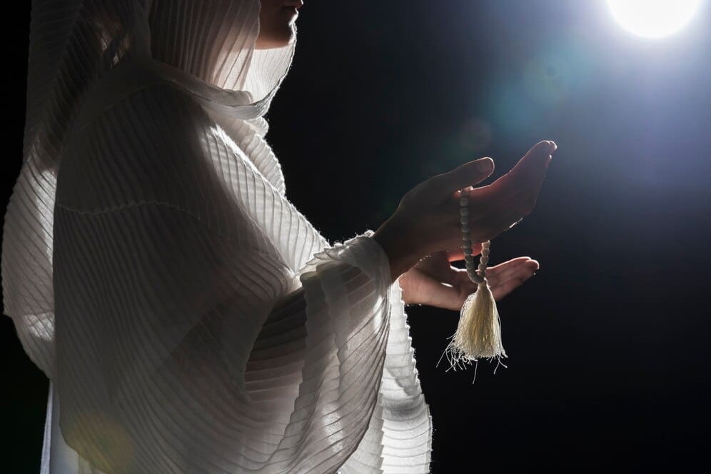 Muslim Woman Praying