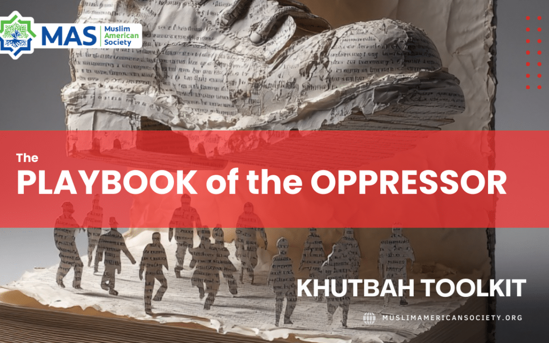 The Playbook of the Oppressor